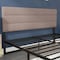 Flash Furniture Taupe Tufted Fabric Upholstered King Headboard TW-3WLHB21-TAN-K-GG - alternate 2